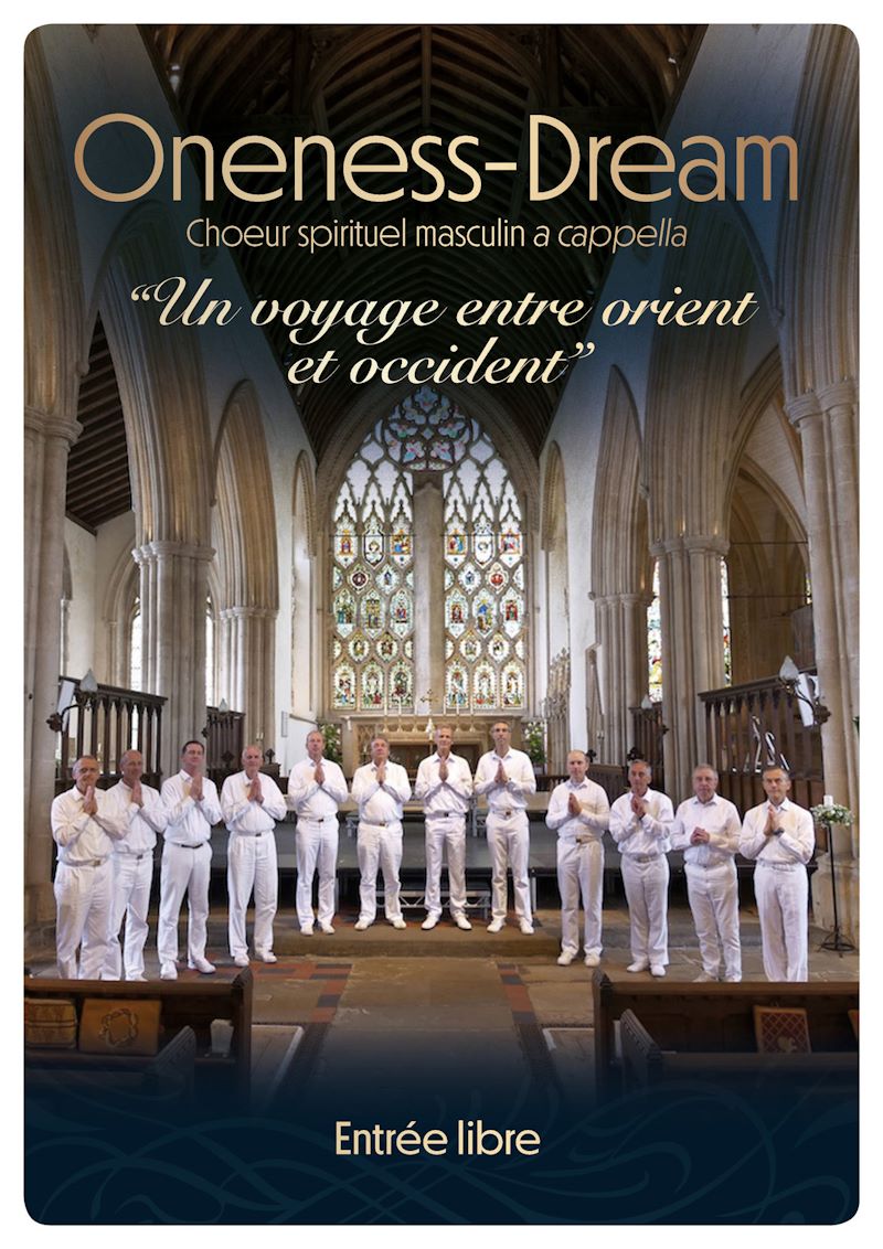 Poster Oneness-Dream Tour Paris